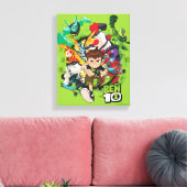 Ben 10 Alien Rush Graphic Leinwanddruck (Insitu (Wohnzimmer))