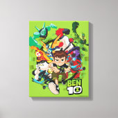 Ben 10 Alien Rush Graphic Leinwanddruck (Vorderseite)