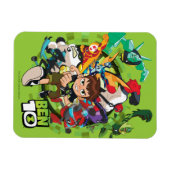 Ben 10 Alien Rush Graphic Magnet (Horizontal)
