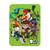 Ben 10 Alien Rush Graphic Magnet (Vertikal)