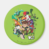 Ben 10 Alien Rush Graphic Magnet (Vorne)