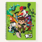 Ben 10 Alien Rush Graphic Notizblock (Vorderseite)