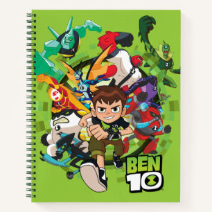 Ben 10 Alien Rush Graphic Notizblock