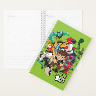 Ben 10 Alien Rush Graphic Planer