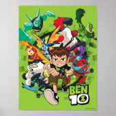 Ben 10 Alien Rush Graphic Poster (Vorne)