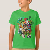 Ben 10 Alien Rush Graphic T-Shirt (Vorderseite)