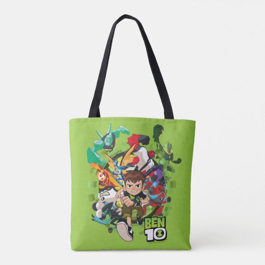 Ben 10 Alien Rush Graphic Tasche (Rückseite)