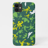 Ben 10 Alien Shape Pattern Case-Mate iPhone Hülle (Rückseite)