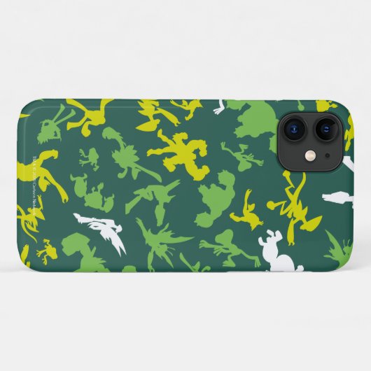 Ben 10 Alien Shape Pattern Case-Mate iPhone Hülle (Rückseite (Horizontal))