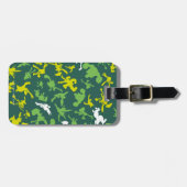 Ben 10 Alien Shape Pattern Gepäckanhänger (Vorderseite horizontal)