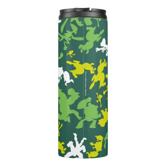 Ben 10 Alien Shape Pattern Thermosbecher (Rückseite)