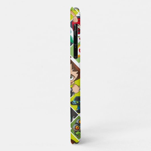 Ben 10 Alien Tile Pattern Case-Mate iPhone Hülle (Hinten/Links)