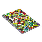 Ben 10 Alien Tile Pattern Notizblock (Rechte Seite)