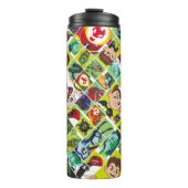 Ben 10 Alien Tile Pattern Thermosbecher (Vorderseite)