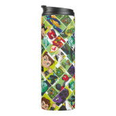 Ben 10 Alien Tile Pattern Thermosbecher (Nach rechts gedreht)