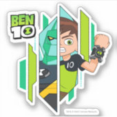 Ben 10 Diamondhead DNA Transformation Aufkleber (Vorderseite)