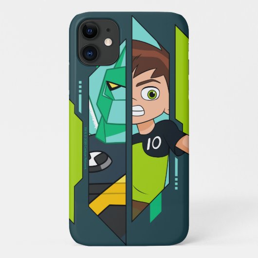 Ben 10 Diamondhead DNA Transformation Case-Mate iPhone Hülle (Rückseite)