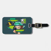 Ben 10 Diamondhead DNA Transformation Gepäckanhänger (Vorderseite horizontal)