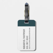 Ben 10 Diamondhead DNA Transformation Gepäckanhänger (Rückseite vertikal)