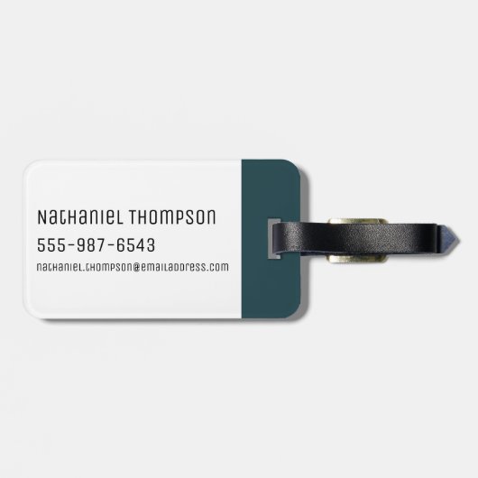 Ben 10 Diamondhead DNA Transformation Gepäckanhänger (Rückseite horizontal)