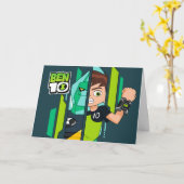 Ben 10 Diamondhead DNA-Transformation Karte (Gelbe Blume)