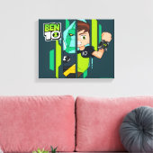 Ben 10 Diamondhead DNA Transformation Leinwanddruck (Insitu (Wohnzimmer))
