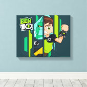 Ben 10 Diamondhead DNA Transformation Leinwanddruck (Insitu (Holzboden))