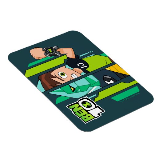 Ben 10 Diamondhead DNA Transformation Magnet (Rechte Seite)