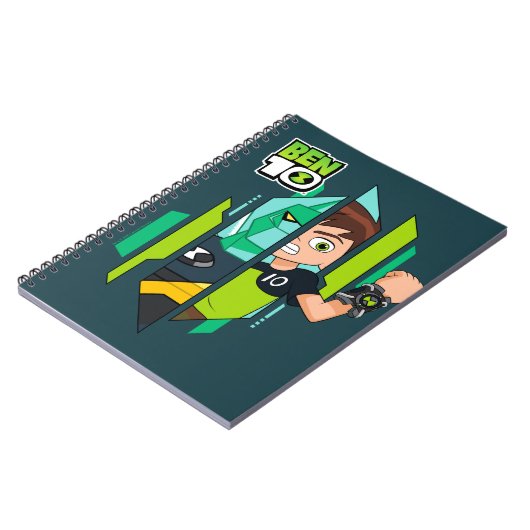 Ben 10 Diamondhead DNA Transformation Notizblock (Linke Seite)