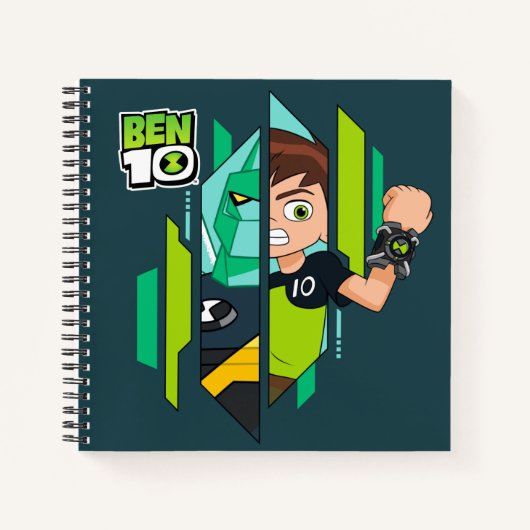 Ben 10 Diamondhead DNA Transformation Notizblock (Vorderseite)