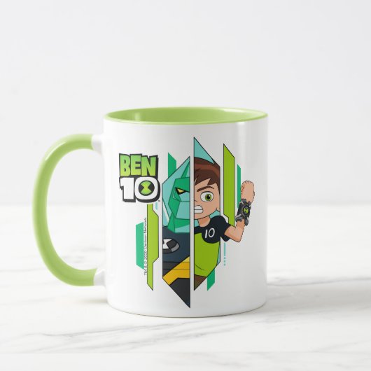 Ben 10 Diamondhead DNA Transformation Tasse (Links)