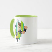 Ben 10 Diamondhead DNA Transformation Tasse (Vorderseite Links)