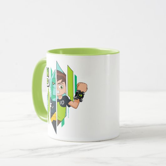 Ben 10 Diamondhead DNA Transformation Tasse (Vorderseite Links)