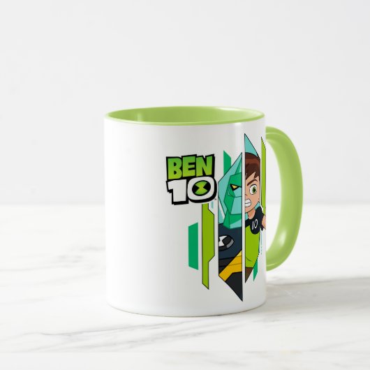 Ben 10 Diamondhead DNA Transformation Tasse (VorderseiteRechts)