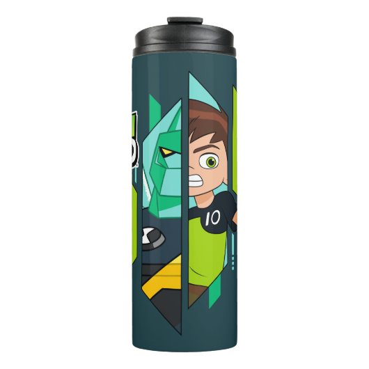 Ben 10 Diamondhead DNA Transformation Thermosbecher (Vorderseite)