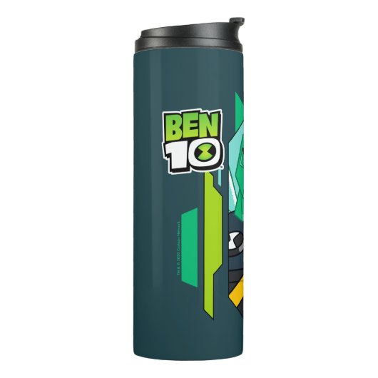 Ben 10 Diamondhead DNA Transformation Thermosbecher (Nach links gedreht)