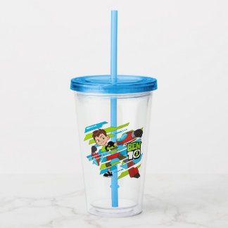 Ben 10 DNA-Transformation überlaufen Acryltrinkbecher