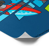 Ben 10 DNA-Transformation überlaufen Poster (Ecke)