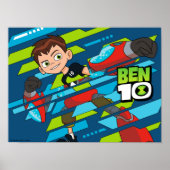 Ben 10 DNA-Transformation überlaufen Poster (Vorne)