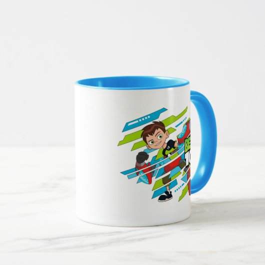 Ben 10 DNA-Transformation überlaufen Tasse (VorderseiteRechts)