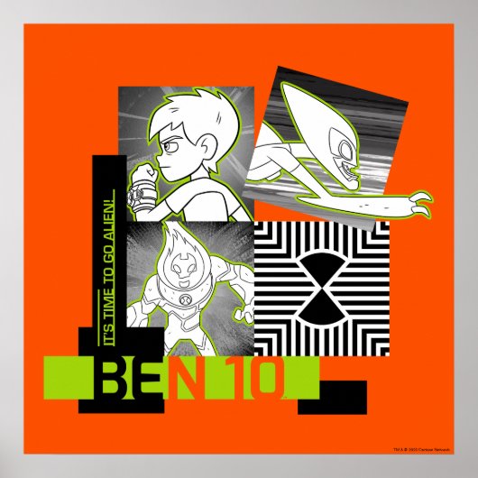 Ben 10 - Es ist Zeit, Alien zu gehen Poster (Vorne)