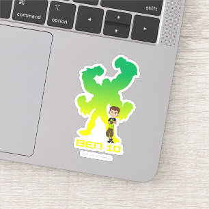 Ben 10 & Four Arms Shadow Aufkleber