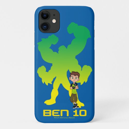 Ben 10 & Four Arms Shadow Case-Mate iPhone Hülle (Rückseite)