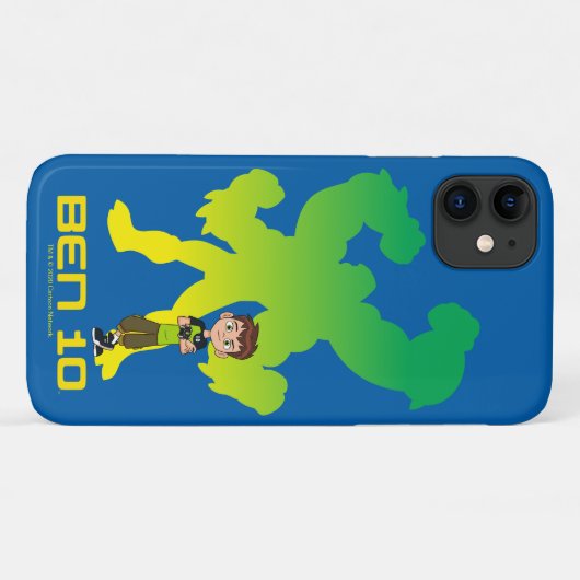 Ben 10 & Four Arms Shadow Case-Mate iPhone Hülle (Rückseite (Horizontal))