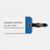 Ben 10 & Four Arms Shadow Gepäckanhänger (Rückseite horizontal)