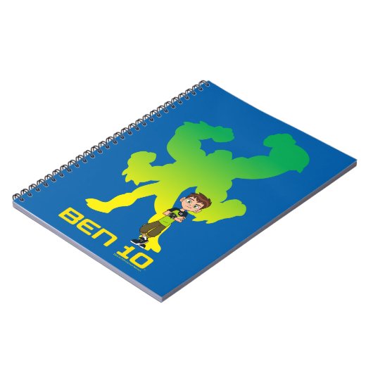 Ben 10 & Four Arms Shadow Notizblock (Linke Seite)