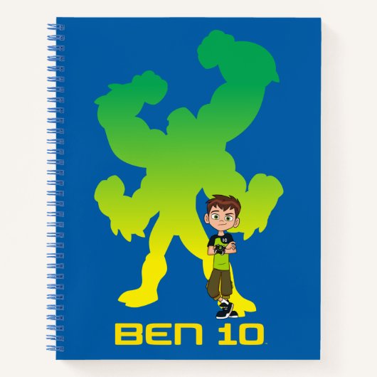 Ben 10 & Four Arms Shadow Notizblock (Vorderseite)