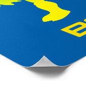 Ben 10 & Four Arms Shadow Poster (Ecke)