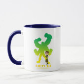 Ben 10 & Four Arms Shadow Tasse (Links)