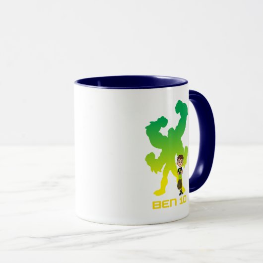 Ben 10 & Four Arms Shadow Tasse (VorderseiteRechts)